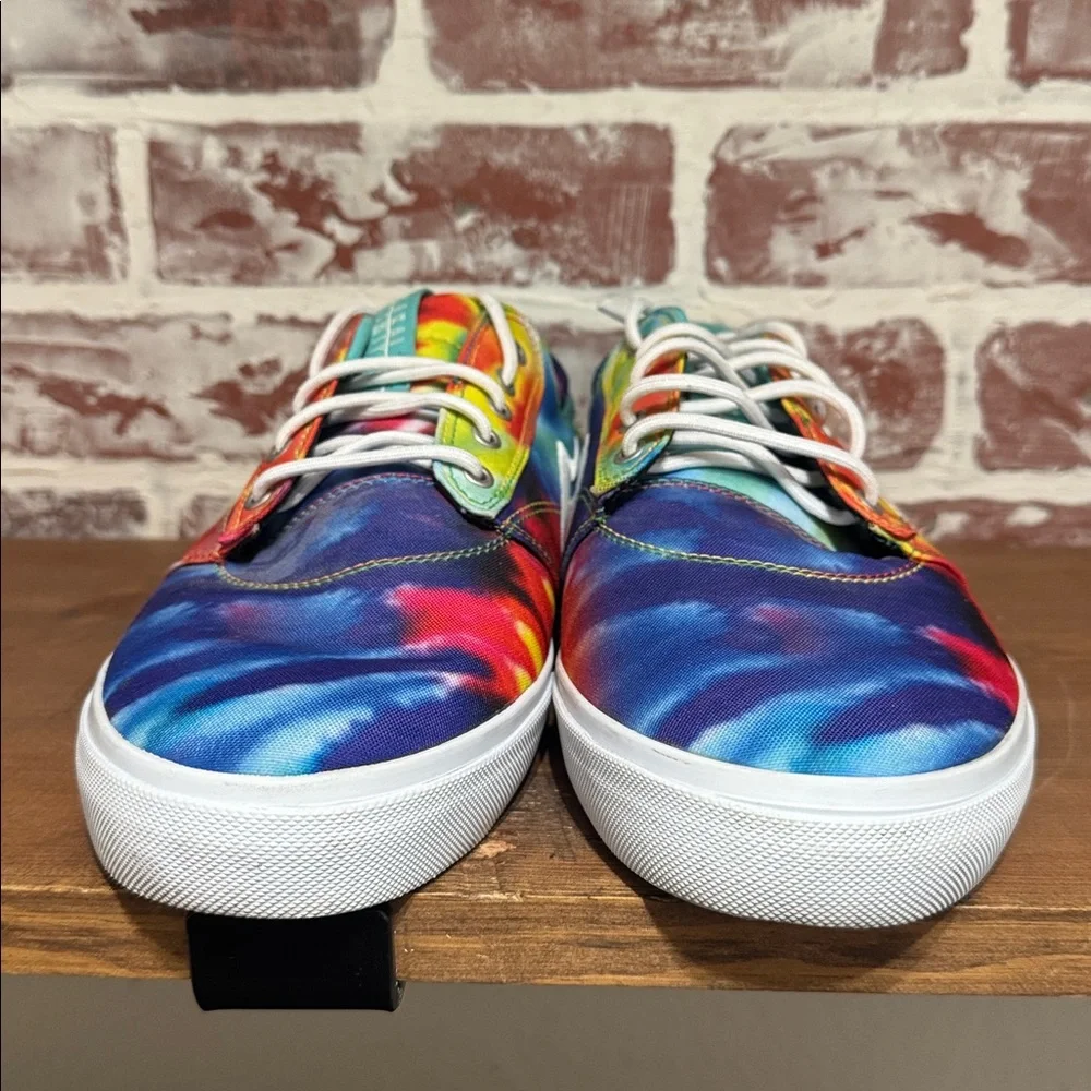 Lakai Men's Griffin Sneakers- Orange Tie-Dye / Lace-Up / Low-Top / Size 11 - Picture 7 of 11
